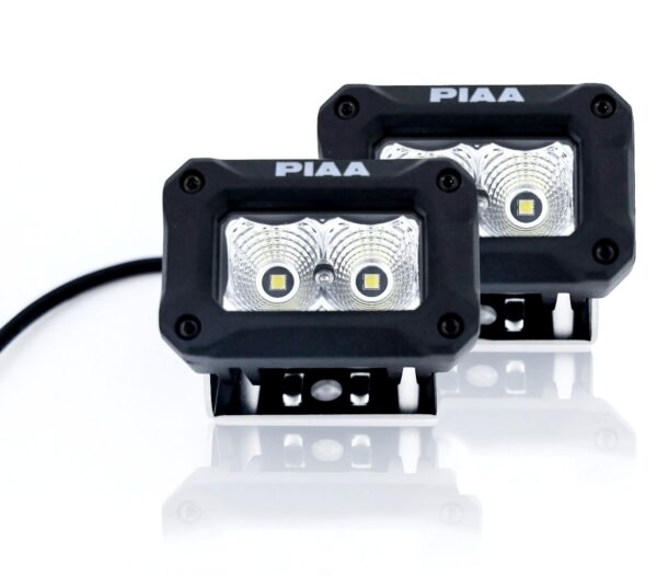 PIAA 3″ 5600K 12V 9.2W LED flood light pods kit