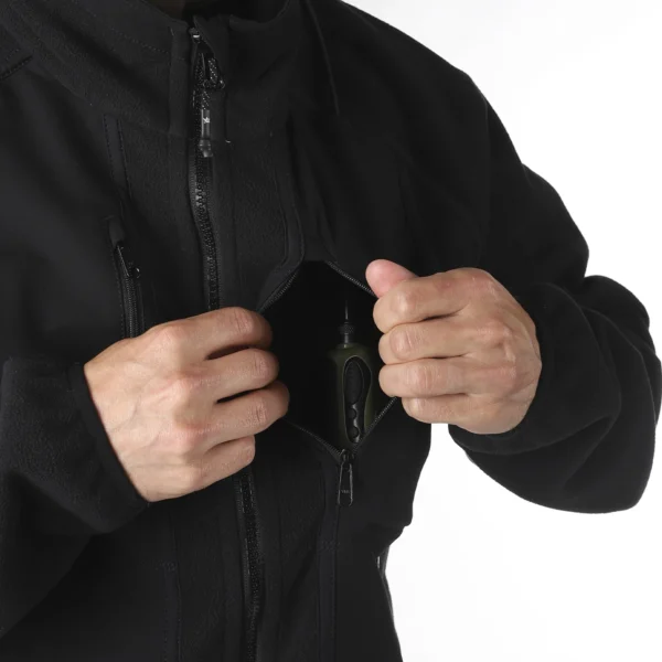 Raptor Reversible Elk Hunter kahepoolne fliisjakk, must/camo