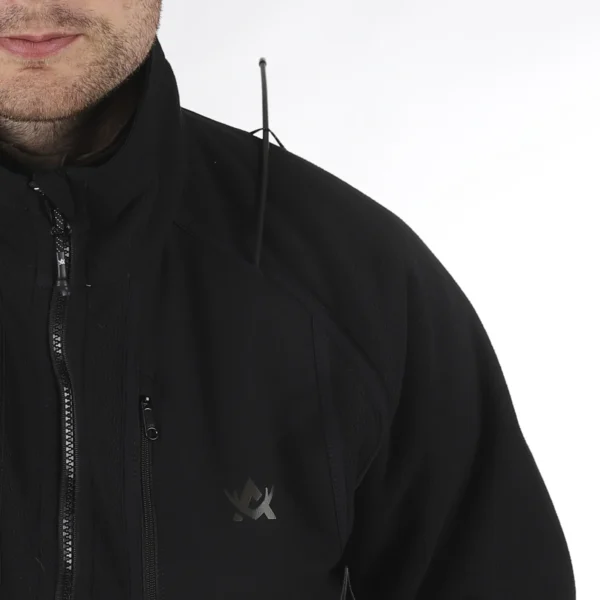 Raptor Reversible Elk Hunter kahepoolne fliisjakk, must/camo