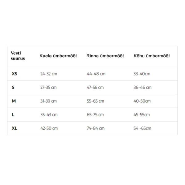 TRACKER koeravest Aira