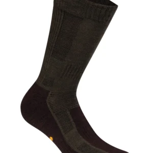 Pinewood Trekking Merino sokid, roheline/pruun