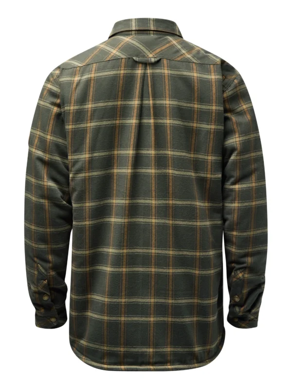 5367-741-06_Pinewood®-Pile-Overshirt-Ms Pinewood Pile soe särk, roheline/pronks