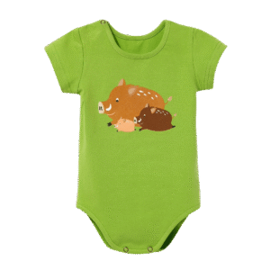 Beebi body, roheline (lühike varrukas)