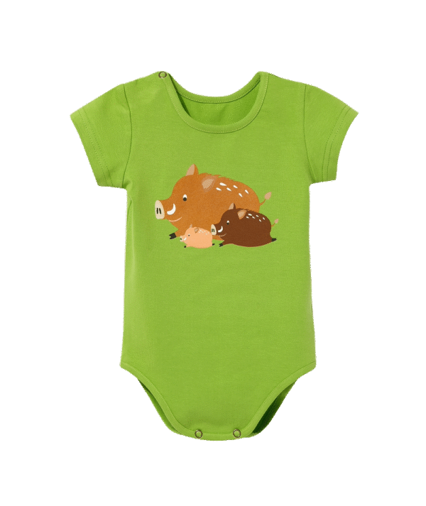 Beebi body, roheline (lühike varrukas)