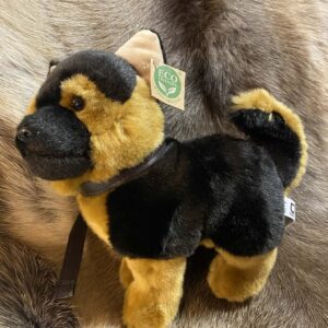 Kaisuloom “Koer”, must-pruun, rihmaga 22 cm