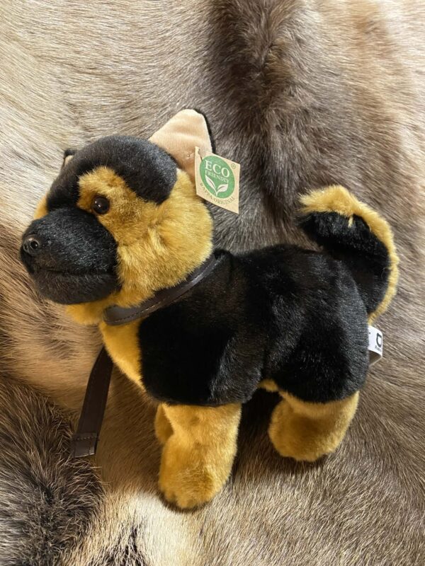 Kaisuloom “Koer”, must-pruun, rihmaga 22 cm