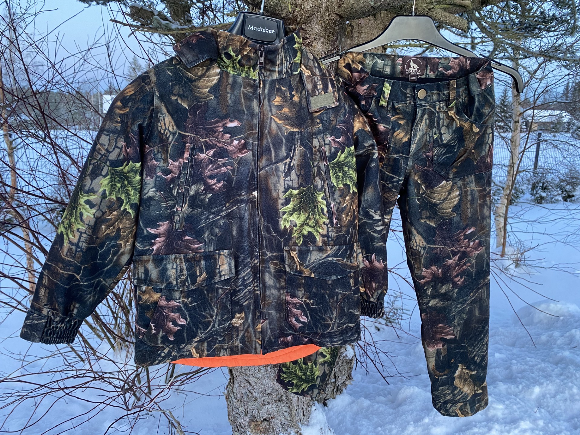 Kasutatud Wadera Camo jahiriiete komplekt 116/122