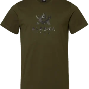 Alaska Camo t-särk, night green