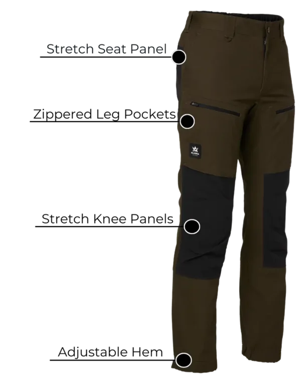 Trekking Lite PRO püksid, brown 2026