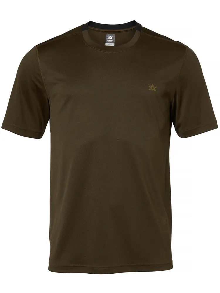 Alaska Cooldry t-särk, Solid Brown